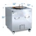 XXL Charcoal Tandoor TMSQ-8000  NSF/ANSI-4 Certified 32 inch Width, 36 inch Height, 16 inch Mouth